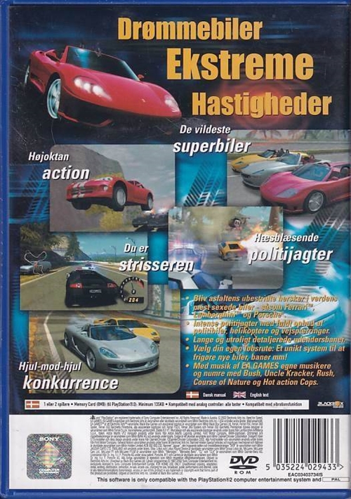 Need For Speed Hot Pursuit 2 - PS2 (B Grade) (Genbrug)